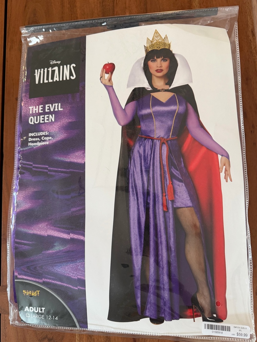 The Evil Queen Disney Villain Costume